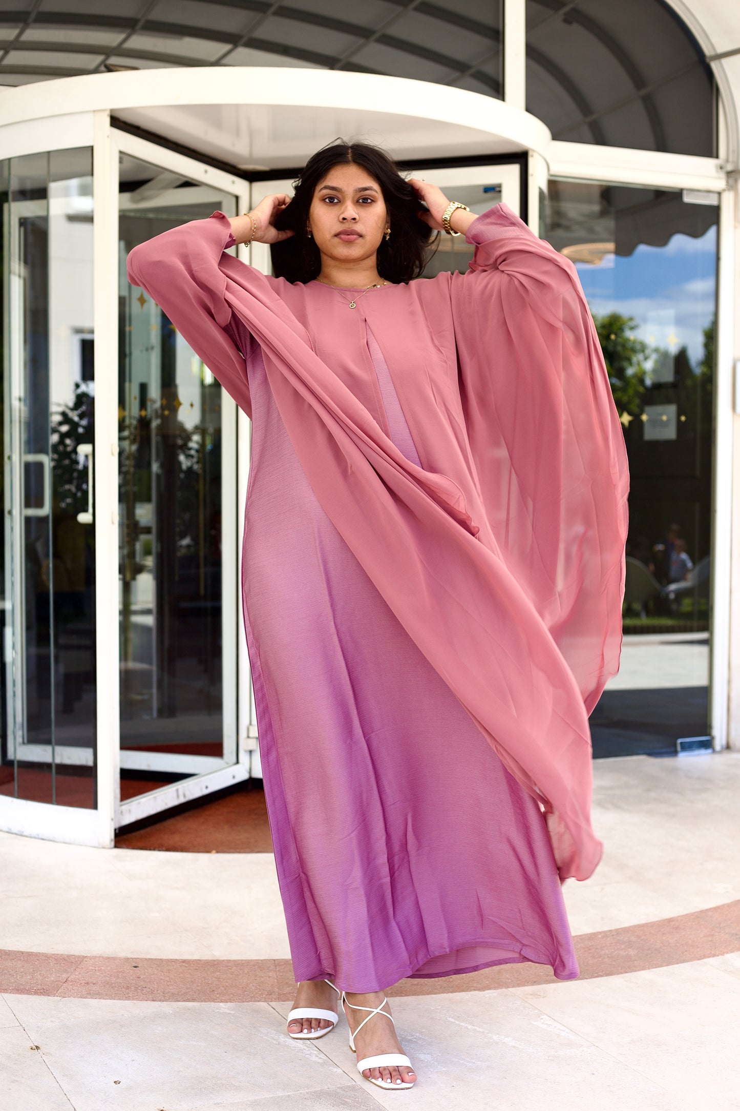 Abaya Sakura Violet